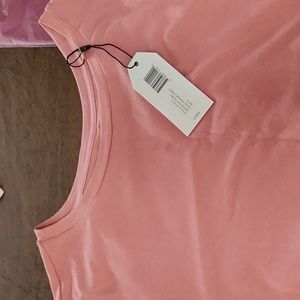 BNWT-UNIVERSAL STANDARD tee rex in brandied apricot